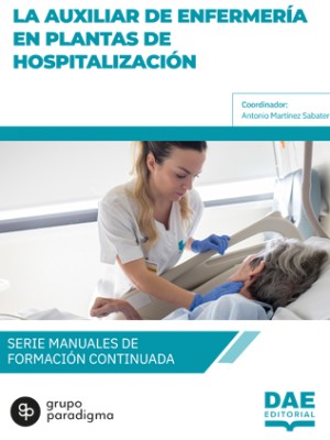 La auxiliar de enfermería en plantas de hospitalización